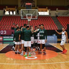 México gana, ante Angola, su primer ensayo en Jordania antes del Mundial FIBA