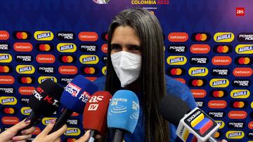 Emily Lima: “Olvidar la derrota y pensar en Colombia”