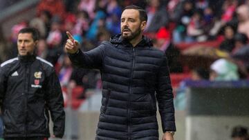 El entrenador del Getafe, José Bordalás.