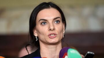 Yelena Isinbayeva in Moscow this week