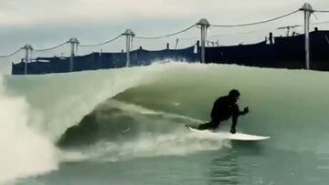 Lewis Hamilton, Kelly Slater Surf Ranch