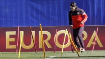 Falcao no se ha estrenado esta temporada en la Europa League.