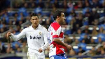 <b>AFINA PUNTERÍA. </b>Cristiano marcó su primer gol de 2012 al Granada. Ya suma 21 tantos en 17 jornadas de Liga.