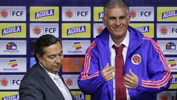 Álvaro González y Carlos Queiroz