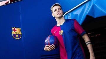 Rubén López debutó con el Barcelona Atlètic.