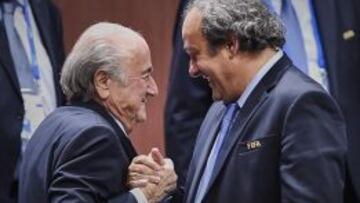 Platini y Blatter, inhabilitados.