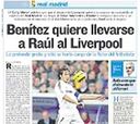El Liverpool y el Madrid no van a negociar por Raúl