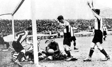 Imagen de un Espanyol-Sporting.