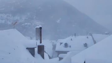 Nieve en Taüll, en la Vall de Boí, el domingo 8 de diciembre del 2024.