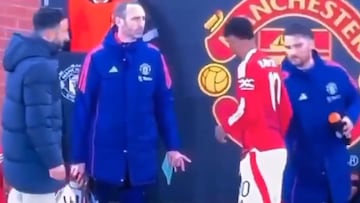El humillante gesto de Rashford con el utillero del United que enfurece a Inglaterra