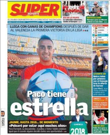 Portadas de la prensa deportiva