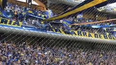 ¡La Bombonera explotó y cantó contra River!