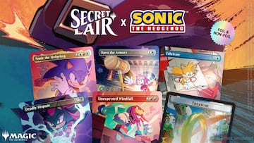 Sonic The Hedgehog Magic The Gathering Secret Lair