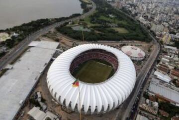Sede de Porto Alegre. Estadio Beira-Rio.