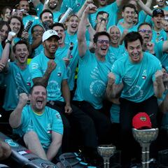 Mercedes gana su sexto Mundial de pilotos antes que Hamilton