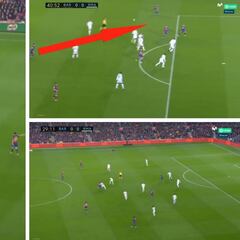 La treta de Zidane por la que el Madrid superó y dominó al Barça en el Clásico