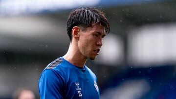 Kento Hashimoto no encuentra su sitio en los planes de Etxebe