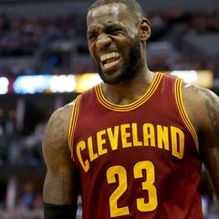 Los Cavs arrollados y LeBron, en una de sus peores noches: ¡-30!
