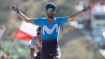 Alejandro Valverde gana la etapa 2 y Nairo Quintana entra al top 10 de La Vuelta a España