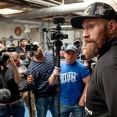 Tyson Fury planea donar su bolsa ante Wilder a los 'sin techo'