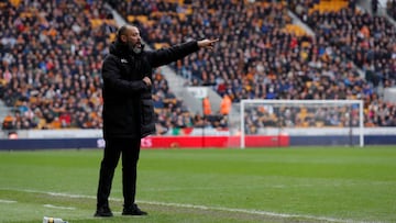 Nuno, entrenador del Wolverhampton.