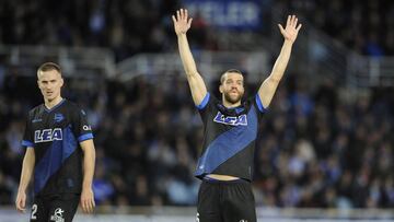 Laguardia, jugador del Alavés.