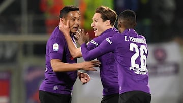 Luis Fernando Muriel, delantero de Fiorentina