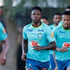 Formación posible de Brasil hoy ante Paraguay en Copa América