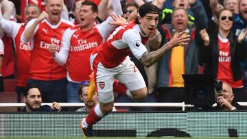 H&eacute;ctor Beller&iacute;n, jugador del Arsenal, se fue hace a&ntilde;os a Londres desde La Mas&iacute;a. Su precio fue de 120.000 euros.