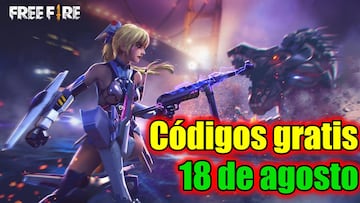 Free Fire | Códigos de hoy lunes 18 de agosto de 2025: recompensas gratis