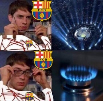 Los memes no tienen piedad con la eliminación del Barça