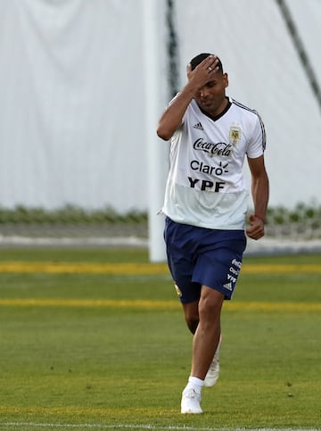 Entrenamiento de Argentina pensando en Croacia