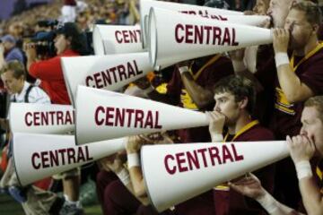 Seguidores del Central Michigan Chippewas.