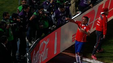 Futbol, Chile v Argentina.