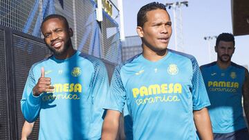 Carlos Bacca y Bakambu, delanteros del Villarreal