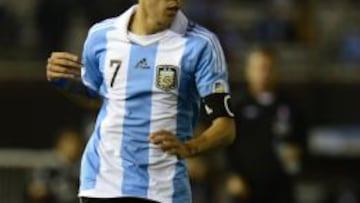 Di María con Argentina.
