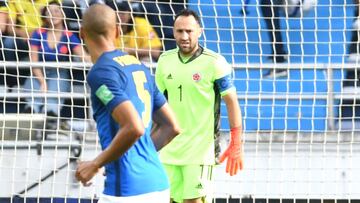 Rendimiento de los jugadores de la Selección Colombia ante Brasil por Eliminatorias.