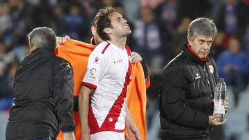 Baena se march¨® del Coliseum lesionado.