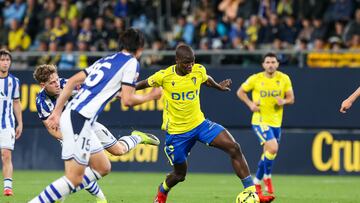 23/02/26 PARTIDO SEGUNDA DIVISION CADIZ - REAL SOCIEDAD B MOUSSA DIAKITE