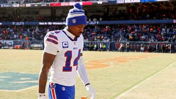 Stefon Diggs #14 of the Buffalo Bills