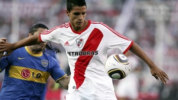 Lamela perdió la categoría junto a Almeyda en el 2011. El atacante salió tiempo después con rumbo a Roma con la 'Loba'.