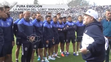 "La gente no tiene ni para comer..." La arenga de Maradona que dejó a sus jugadores secos