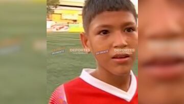 La figura de su equipo con tan solo 11 años.