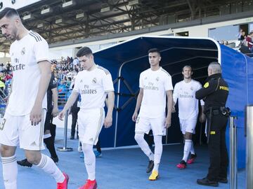 Reinier Jesus saliendo por primera vez al Estadio Alfredo Di Stefano. 