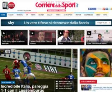 Portadas de la prensa extranjera