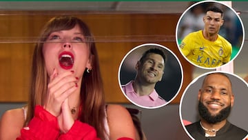 Taylor Swift se convierte en una de las personalidades más buscadas en Google, superando a grandes estrellas del deporte, como Messi, Cristiano y LeBron.