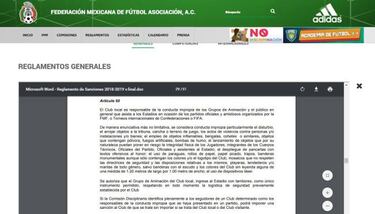 Estadio León recibiría sanción por disturbios