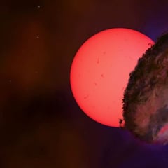 Descubren una estrella gigante en el corazón de la Vía Láctea