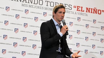 Fernando Torres, en la presentación del libro.