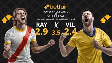 Rayo Vallecano vs. Villarreal CF: horario, dónde ver, pronósticos y clasificación